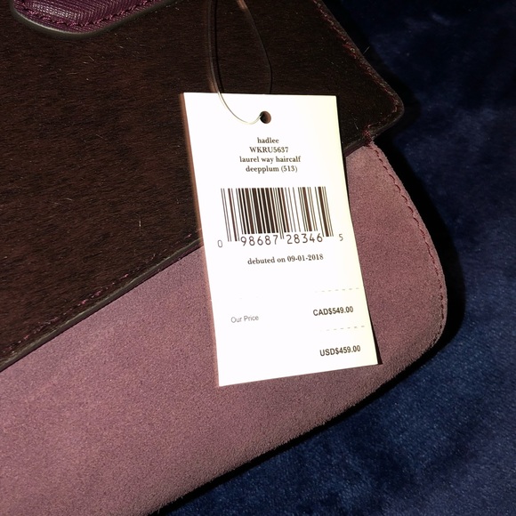 Kate Spade Hadlee Laurel Way Calf Hair purse - Picture 3 of 6